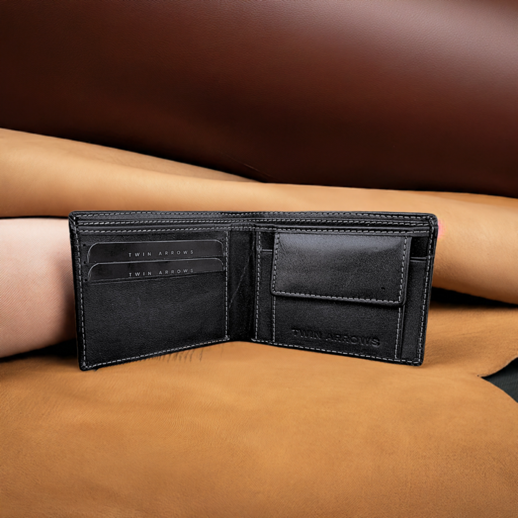 Men’s Genuine Leather Wallet Black