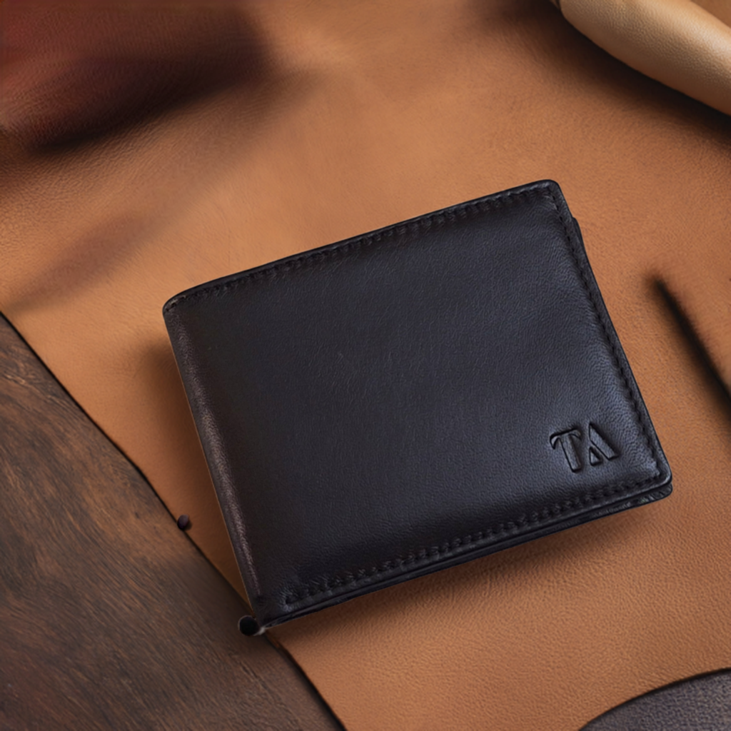 Men’s Genuine Leather Wallet Black